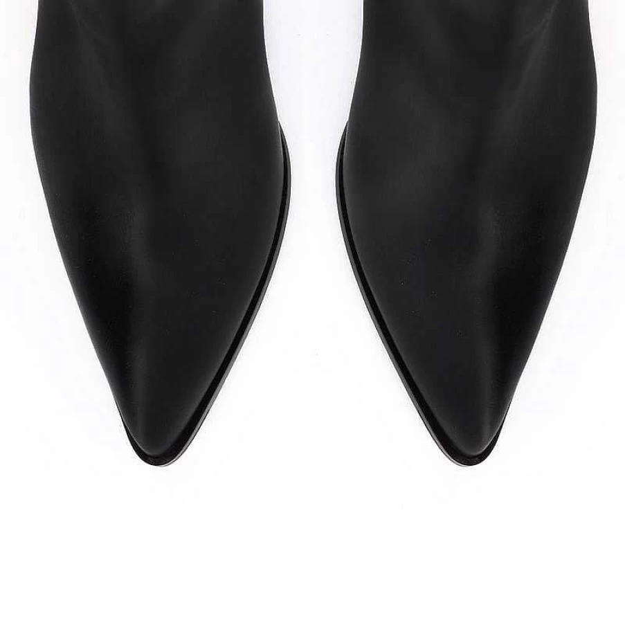 Chamberlan Women's Dumas Black Ankle Boots - C'Est Noir Style
