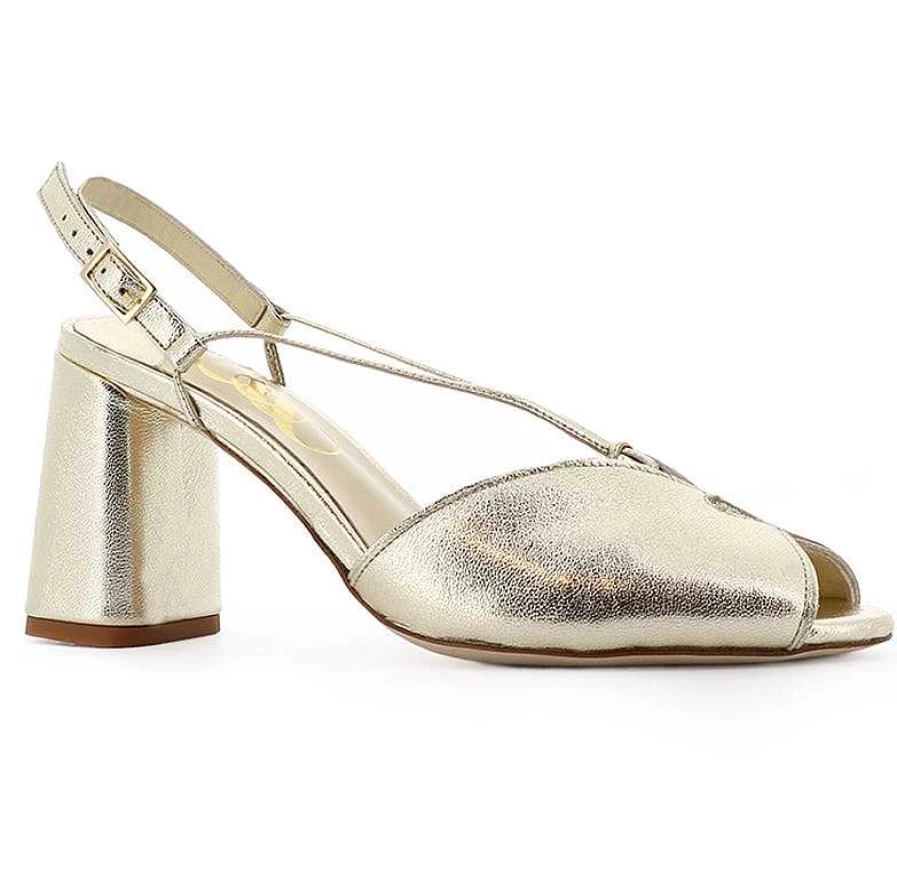 Chamberlan Women's Champagne Sandals - Elegant Pauc Style for Comfort and Fashion